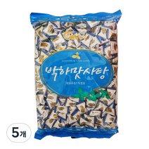 청우식품 박하맛사탕, 5개, 1200g
