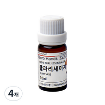 새로핸즈 클라리세이지 에센셜오일, 10ml, 4개