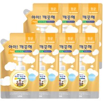 아이깨끗해 핸드워시 거품형 리필 순, 200ml, 7개