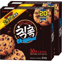 롯데제과 칙촉 오리지널, 168g, 4개