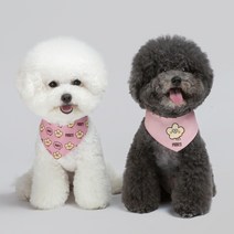 오드스튜디오 강아지 고양이 양면 스카프, 껴또(PINK), 1개
