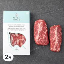 푸드랩플러스 아스펜릿지 미국산 초이스 부채살 스테이크용 (냉장), 300g, 2개