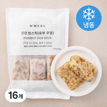 모던 밥스틱 유부우엉 (냉동), 100g, 16개