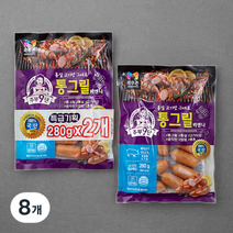 목우촌 주부9단 통그릴 비엔나 소시지, 280g, 8개