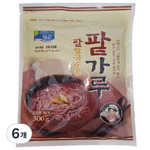청은에프엔비 팥칼국수용 팥가루, 300g, 6개