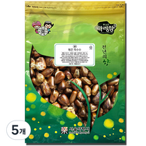 천지가약초 볶은 옥수수차, 1kg, 5개