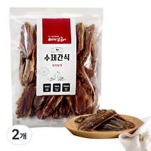 야아부르니 수제간식 대용량팩, 오리날개, 2개