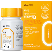 셀트리온 이너랩 액티브 활력 비타민B 콤플렉스 30g, 4개, 60정