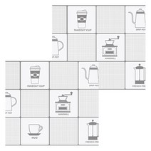 서현유통 키친시트 HDK-1100 2개, 카페