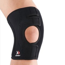 [달리기무릎보호대] 물리치료사가 판매하는 무릎 슬개골 슬개건 보호대 아대, 블랙 양쪽