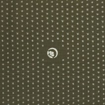 전통문의 프린트 원단, 그린 올리브, 1개