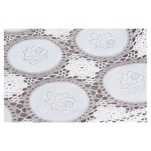 데코리아 레이스 식탁보 LC-004, 서클로즈