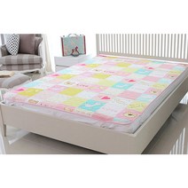 허니베딩 애니팜 다용도 방수요 패드, 핑크