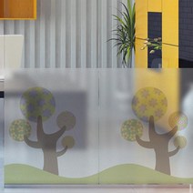 꾸밈 글라스시트지, 꽃이피는나무