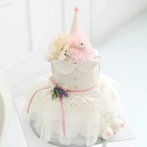 베이비베이커리 기저귀케익 베이비돌 드레스 신생아, 1세트, 1세트