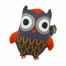 리빙데코 부엉이집게6번우 커튼 집게, 혼합 색상, 1개