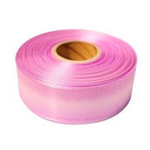 금비코리아 이색오간디 36mm 리본, 핑크 + 연보라, 45m