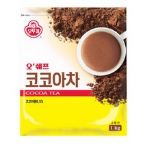 오뚜기 오쉐프 코코아차, 1kg, 1개, 1개