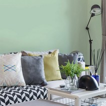 케이지이에스금강 그루미 접착식 보급형 단열벽지, 민트