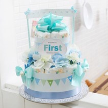 베이비베이커리 기저귀케익 돌용, 비비엔느 (블루)