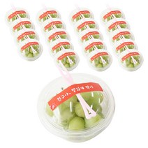 SL 투명머핀컵 미니 본체 20p + 뚜껑 20p + 빨강띠지 친구야맛있게 스티커 20p + 미니포크 20p, 1세트, 20개
