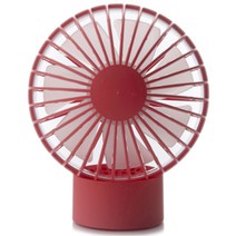 일레븐플러스 USB 미니 선풍기 O-Fan, 코랄