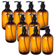 리버그린 심플 공병 브라운 500ml + 블랙캡, 10개입