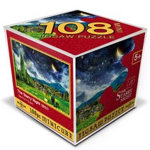 퍼즐라이프 별밤2 직소퍼즐 미니큐브, 108-50, 108피스