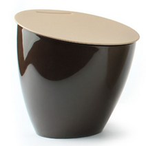 파우더룸 미니휴지통, 커피, 1개