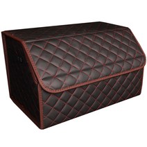 삼에스 가죽 트렁크정리함, 블랙격자