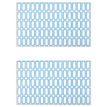 블루마토 라벨3 견출지 58p, 파랑, 2개