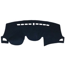 차마루 3D 논슬립 대쉬보드커버 현대, 아반떼MD (네비매립무), 블랙