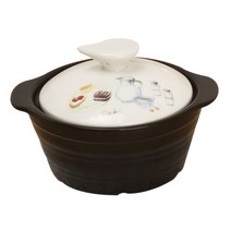엘케이메이드 아이스크림 케익 무균열 내열냄비 소, 14.5cm, 1개