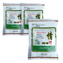 오물조물얌얌 소문난 삼부자 한가족 재래 전장김, 60g, 3개