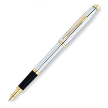 CROSS 센츄리 2 메달리스트 만년필 23 carat Gold nib 3309-FF, M