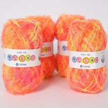 연일섬유 웰빙수세미 실 4p, 31 환타지, 4개입