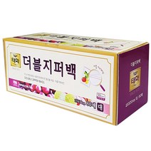 태화 더블지퍼백 대형, 1개, 대(L)