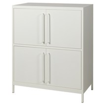 마켓비 PIDOR 캐비닛 4문 9131110, 화이트