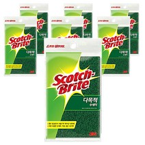 쓰리엠 다목적 수세미 대, 1개, 7개입