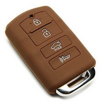 케인즈 기아 신형 4버튼 실리콘 케이스 KE13, 초코브라운, 기아 KE-13