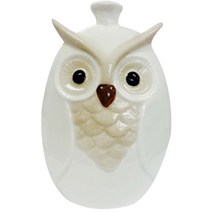 코코도르 룩소 도자기 부엉이 디퓨저 공병, 화이트, 450ml
