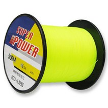 싸파 SUPER POWER 나일론줄 6호 랜덤 발송, 500m, 1개