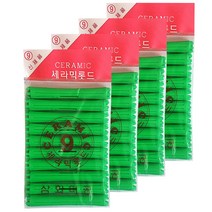 삼화미공 세라믹 헤어 파마롯드 미용실 펌전용 9호, 4개입