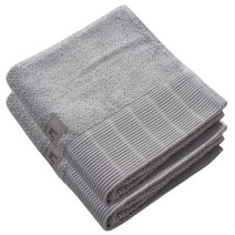 송월타월 뉴 명품40 세면타월 195 g, 연회색, 2장