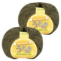 실바람 극세사 수면 뜨개실 우동사 2p, 23 쵸코