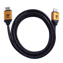 인네트워크 HDMI 2.0 최고급 골드메탈 케이블 IN-HDMI2G0, 1개, 2m