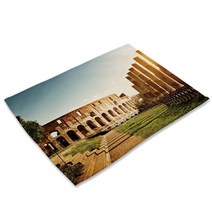 비케이 유럽과 미국 도시 식탁매트, 13, 42 x 32 cm, 1개