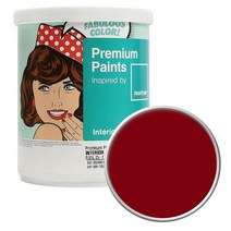 노루페인트 팬톤 내부 실내벽면 무광 페인트 1L, 19-1557 Chili Pepper, 1개