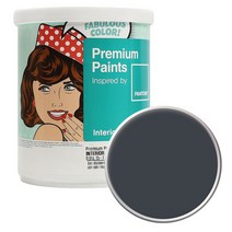 노루페인트 팬톤 내부 실내벽면 무광 페인트 1L, 19-4104 Ebony