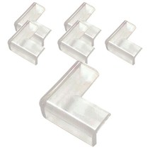 아가드 슬림 코너보호대 4mm형 2p, 투명, 3세트